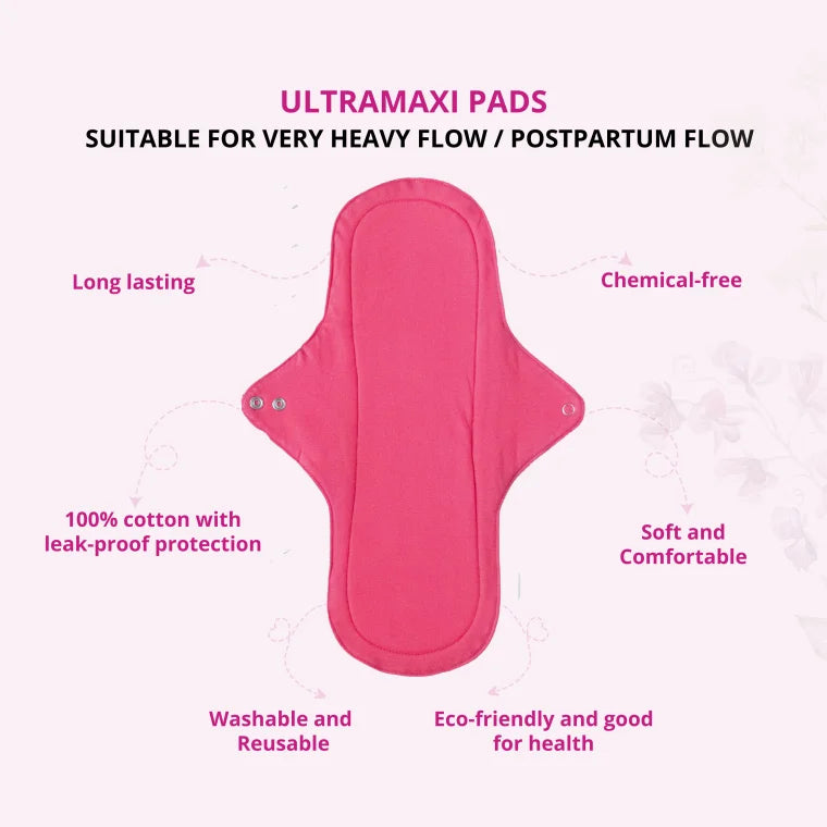 Ultra Maxi – for very heavy flow / postpartum flow – Pack of 1